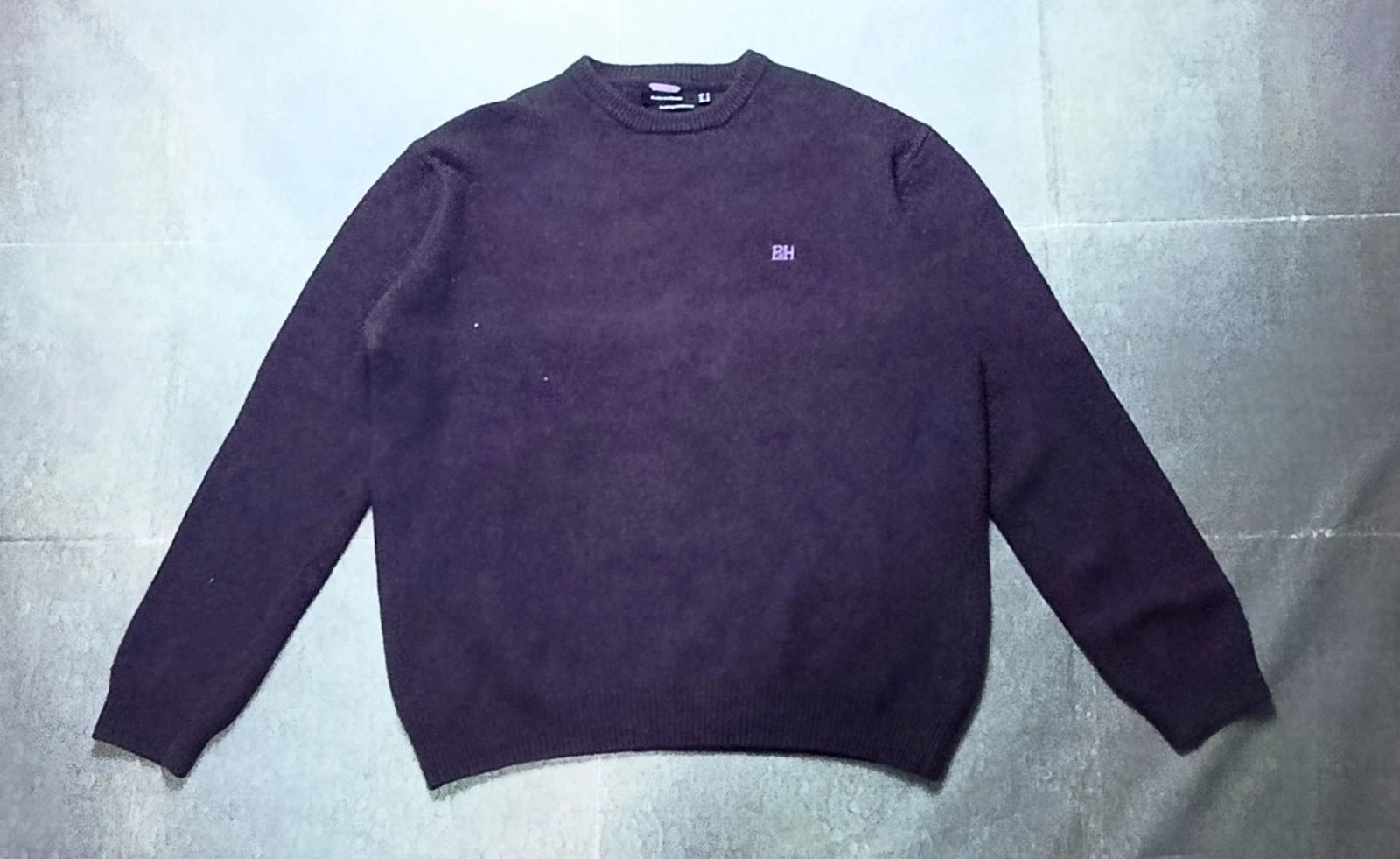 Jersey morado Pedro del Hierro (Lana Geelong Lambswool) / Pedro del Hierro purple sweater (Geelong Lambswool, Talla / Size M)